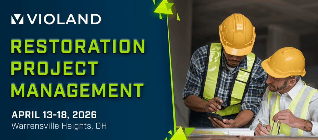 Restoration Project Management | April 13-18, 2026 - Warrensville Heights, OH