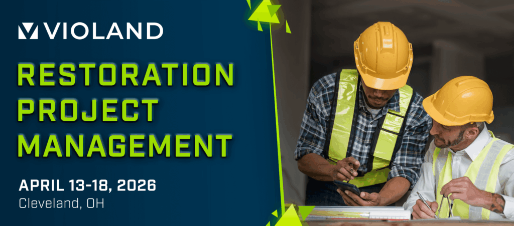 Restoration Project Management | April 13-18, 2026 | Cleveland, OH