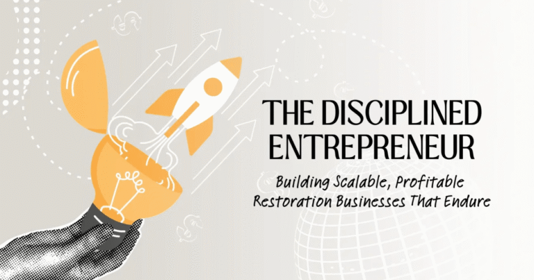 The Disciplined Entrepreneur: Building Scalable, Profitable Restoration Businesses That Endure