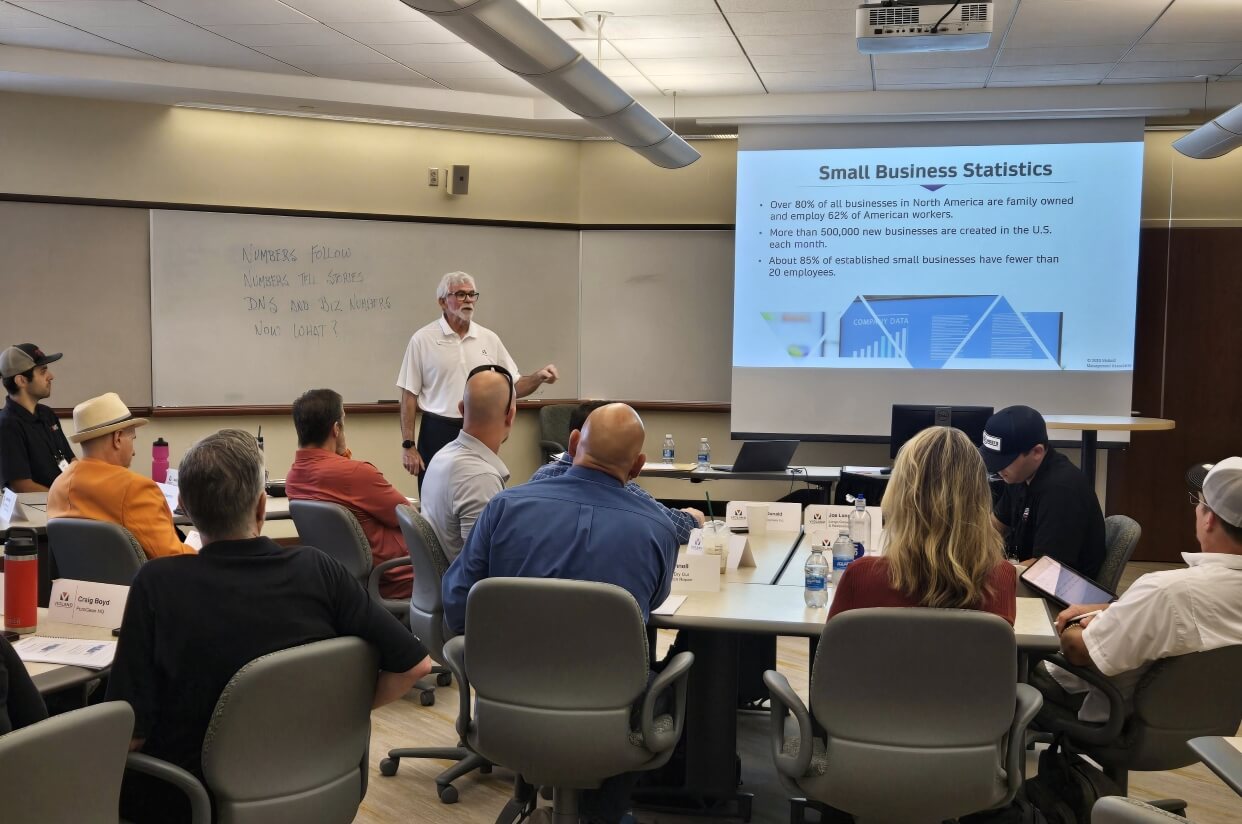 Chuck Violand instructing class at The Violand Executive Summit